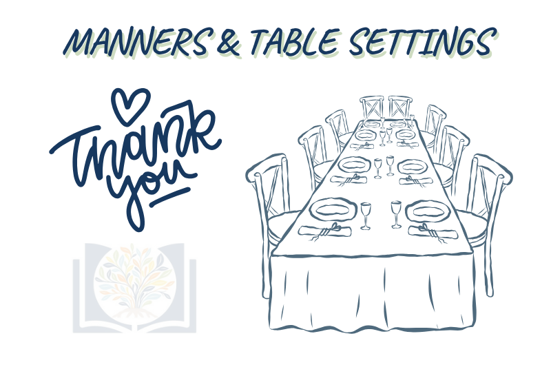 Manners & Table Settings