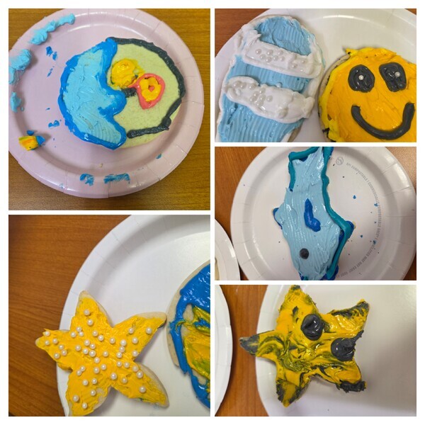 Easy cookie decorating class for homeschool students